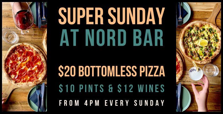 Super Sunday | Bottomless Pizza