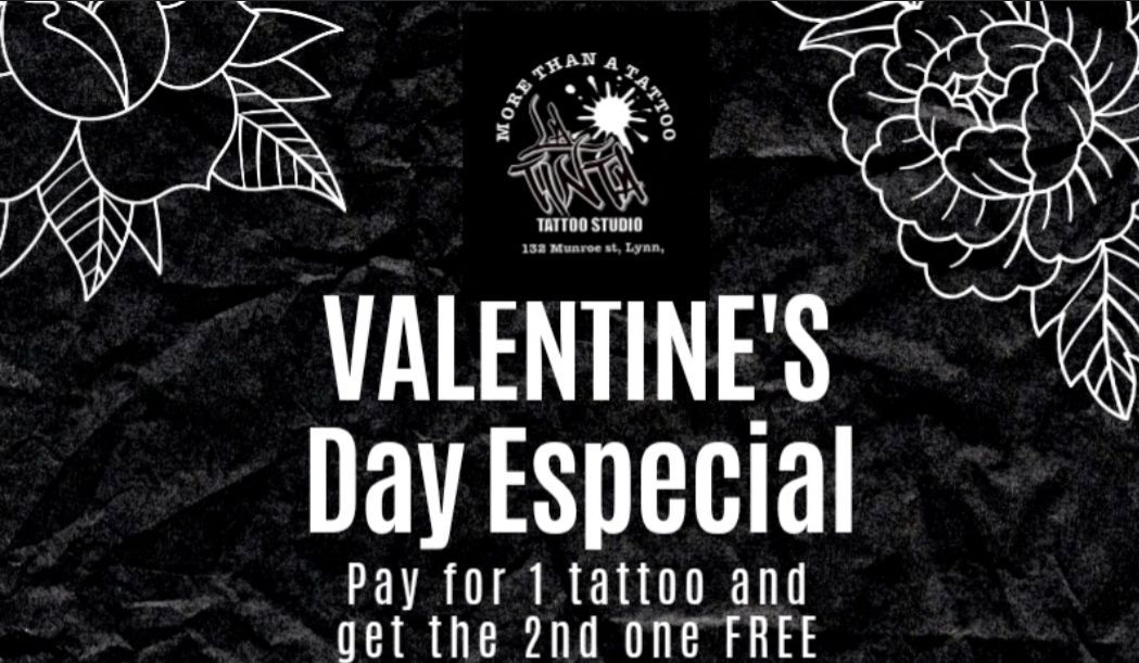 Valentine's Day Tattoo Special