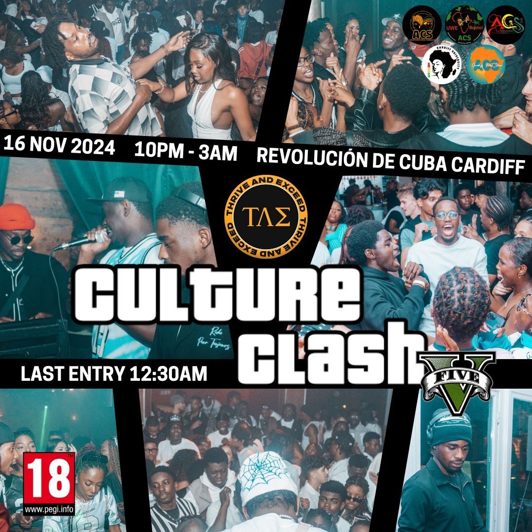 \u03a4\u039b\u03a3 PRESENT: CULTURE CLASH (Cardiff)