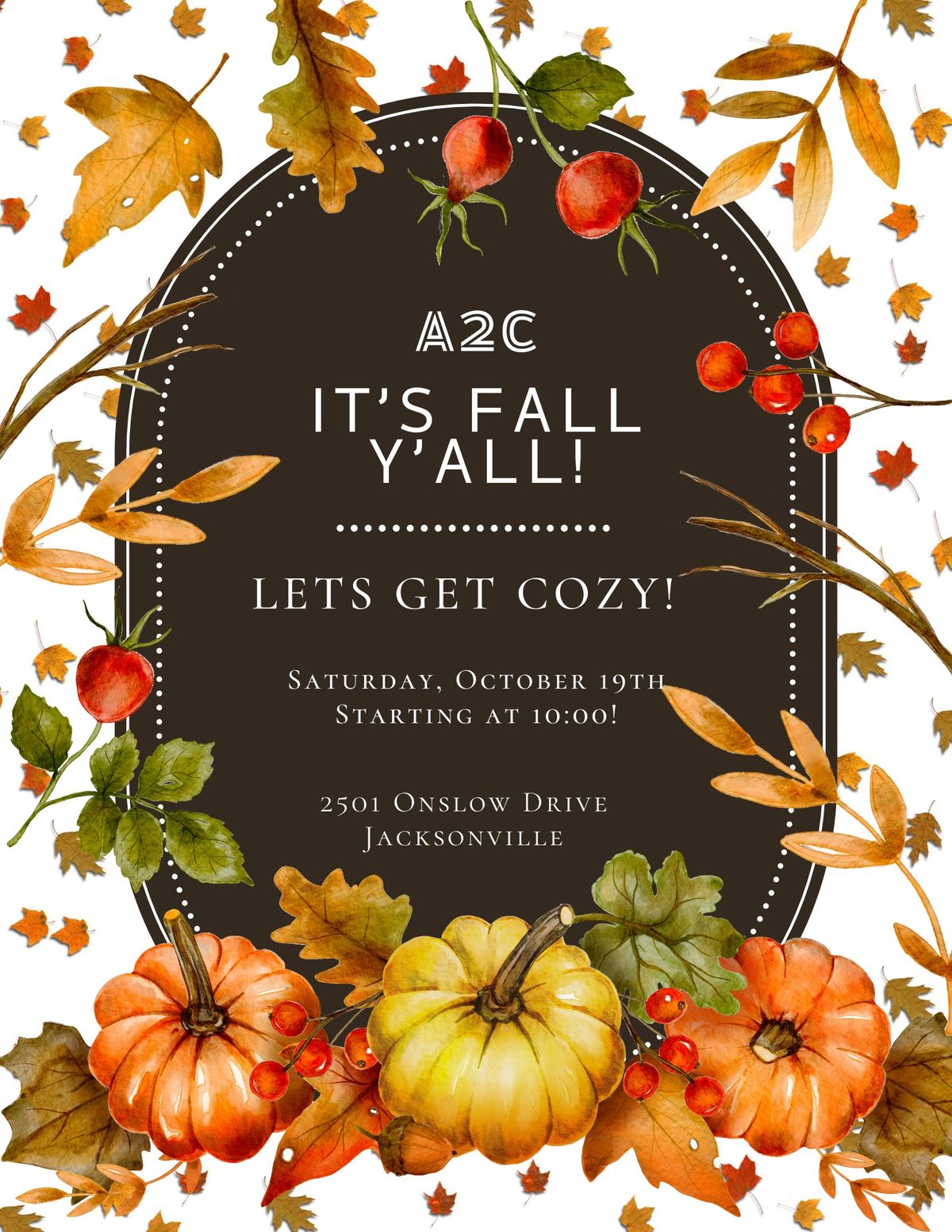 A2C It\u2019s Fall Y\u2019all Event!