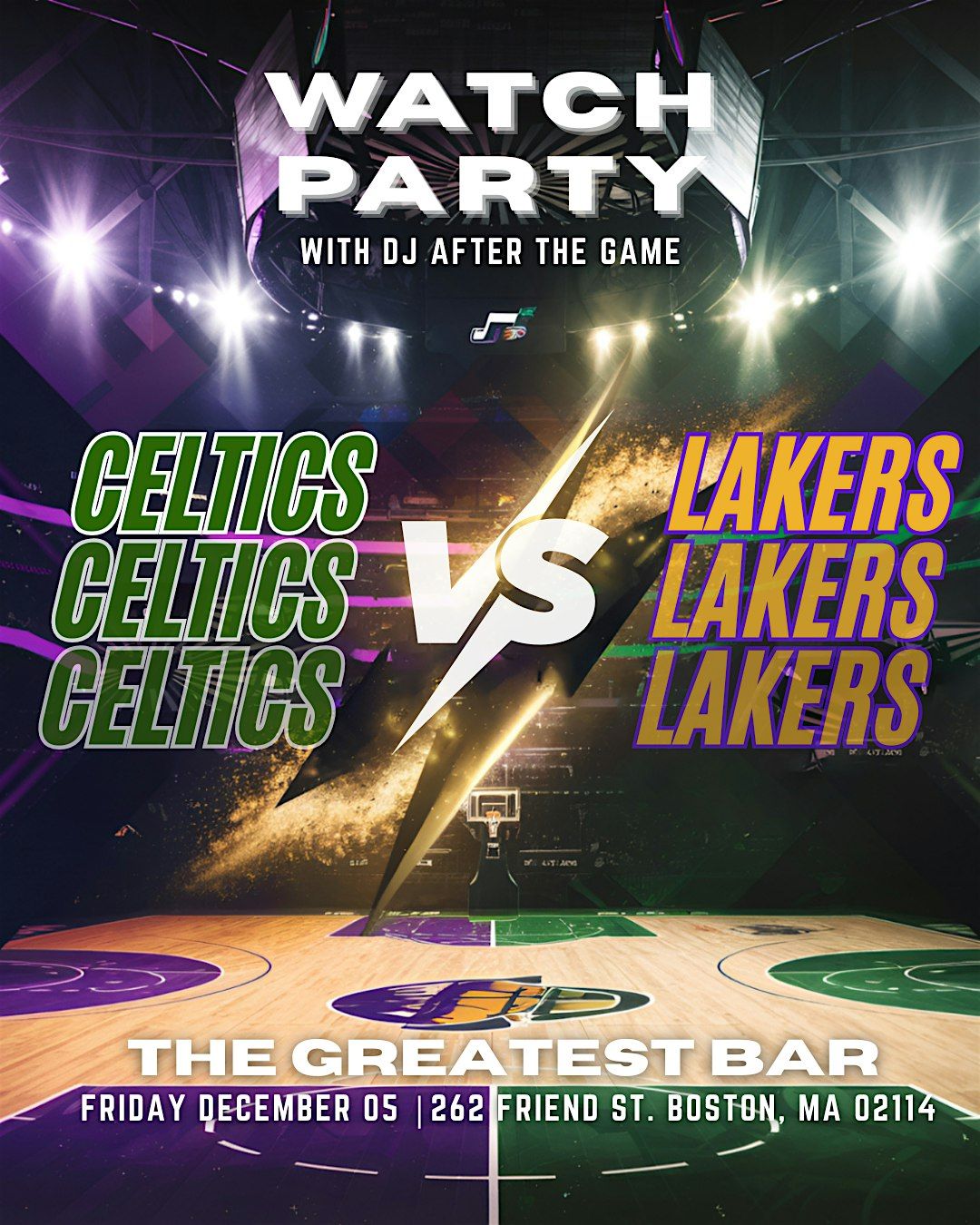 Celtics VS Lakers Watch Party @ The Greatest Bar