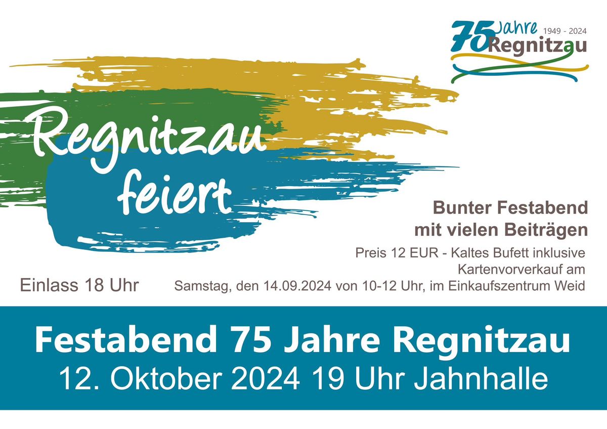 Festabend 75 Jahre Regnitzau