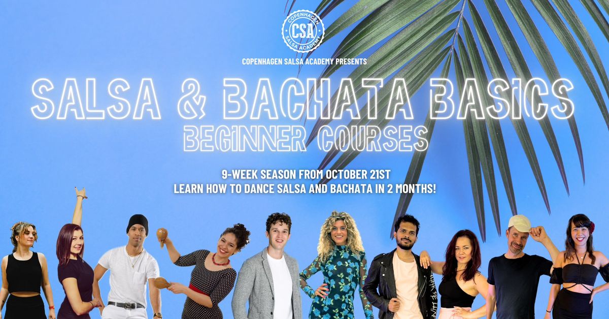 \u2606 Salsa & Bachata BEGINNER Classes \u2606 Oct-Dec 2024