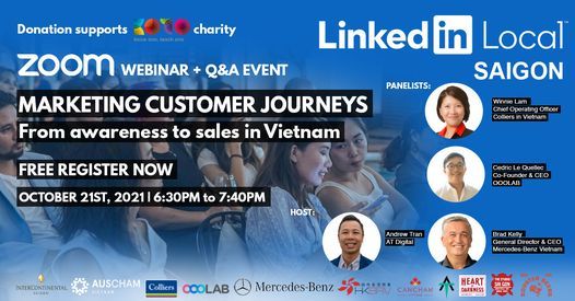 LinkedIn Local Saigon #4 - Marketing Customer journeys: From awareness to sales in Vietnam