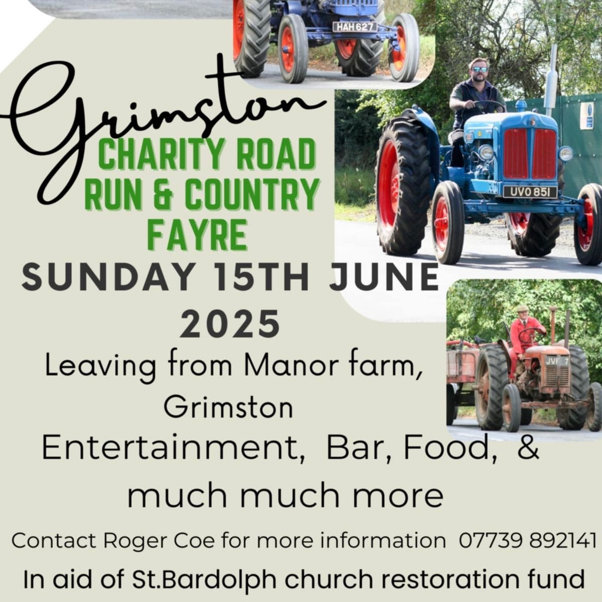 Grimston charity road run and country fayre 