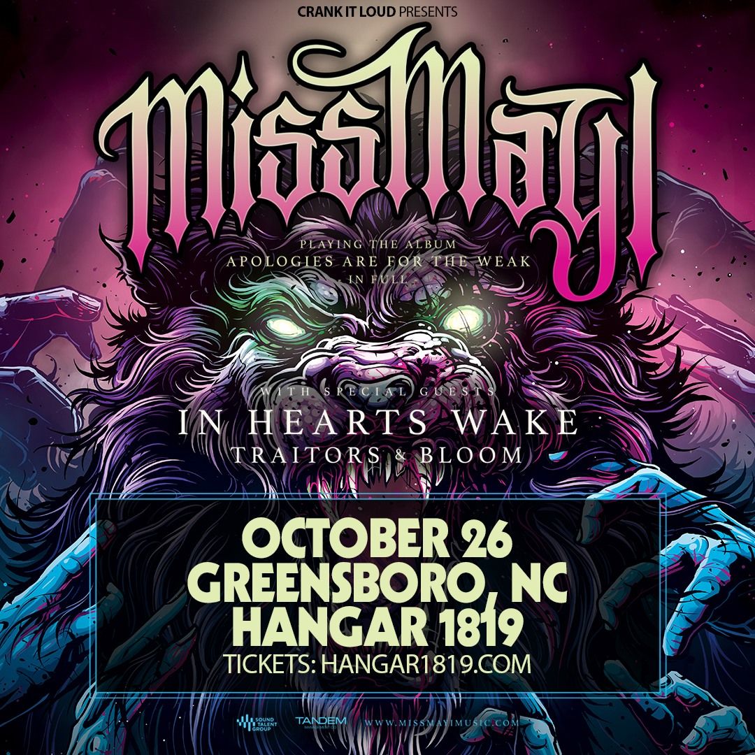 Miss May I 'Apologies Are For The Weak' Tour - 10\/26\/24