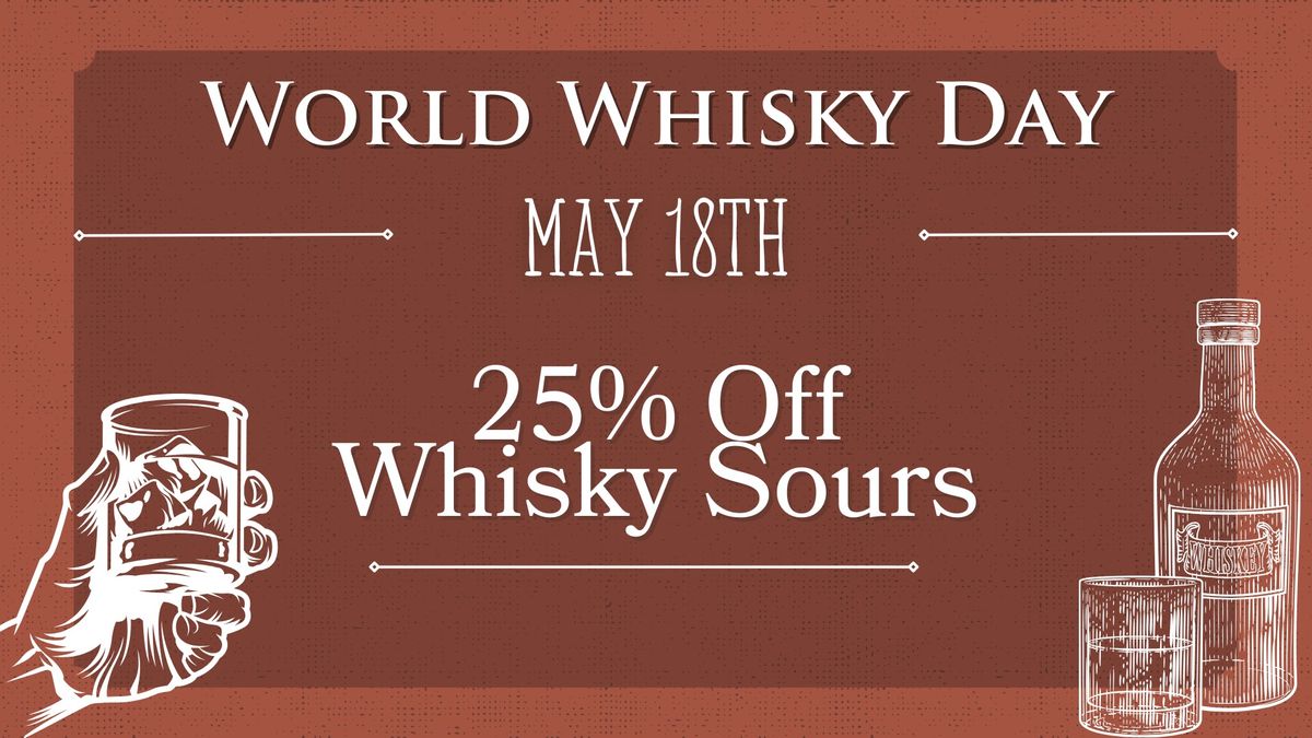 World Whisky Day at On Par Entertainment