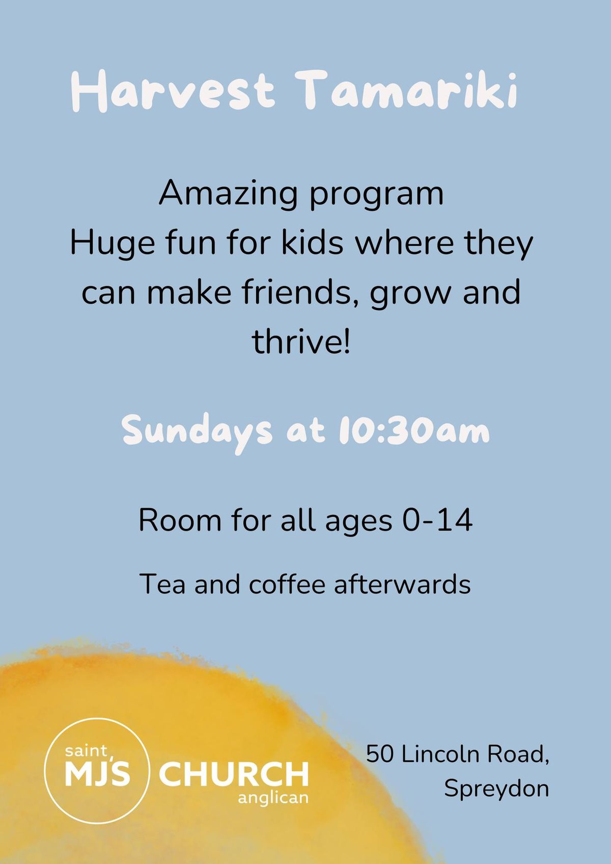 Harvest Tamariki Kids Church