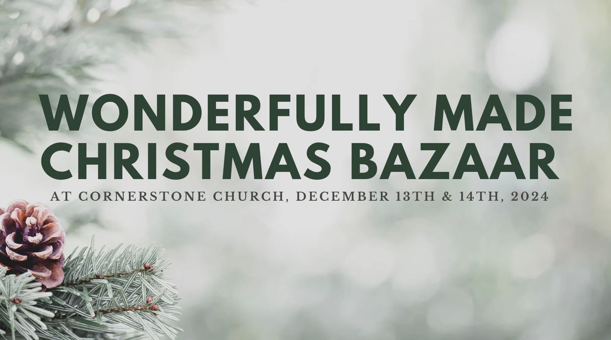 13th Annual Wonderfully Made Christmas Bazaar