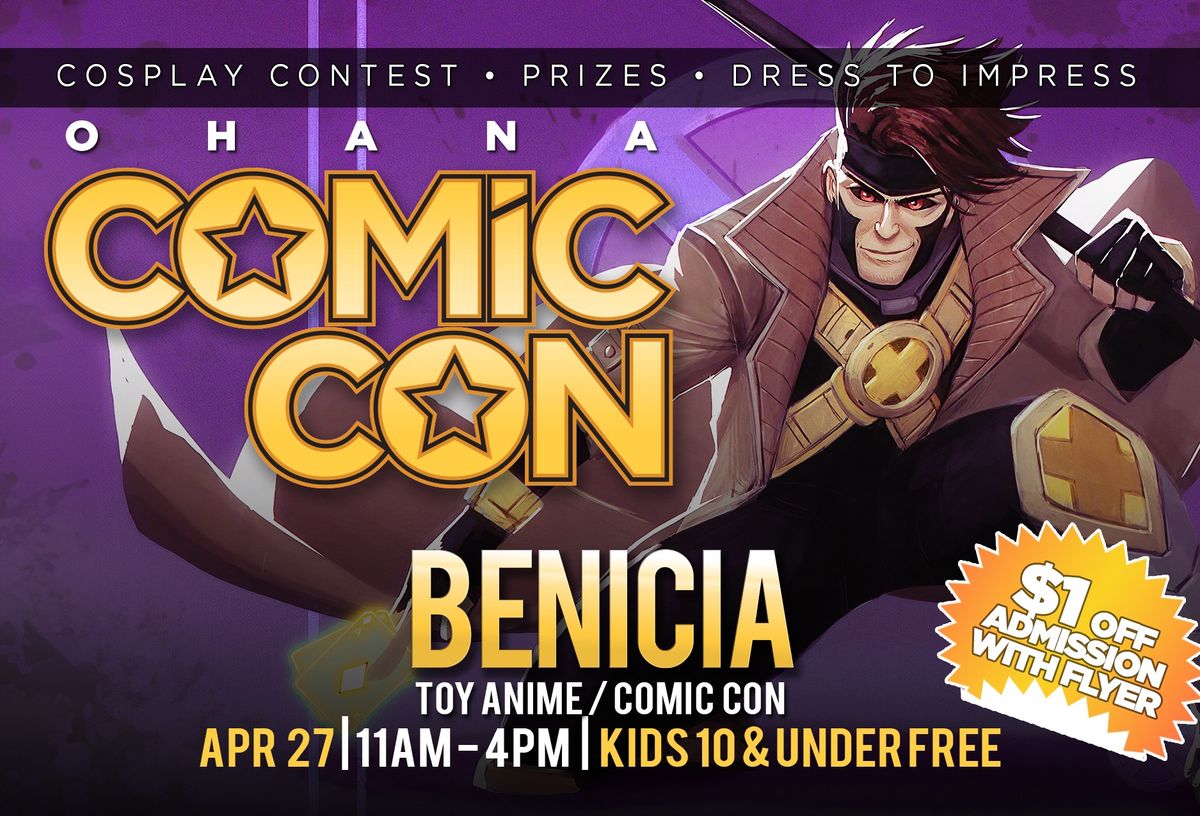 Benicia Toy-Anime-Comic Con