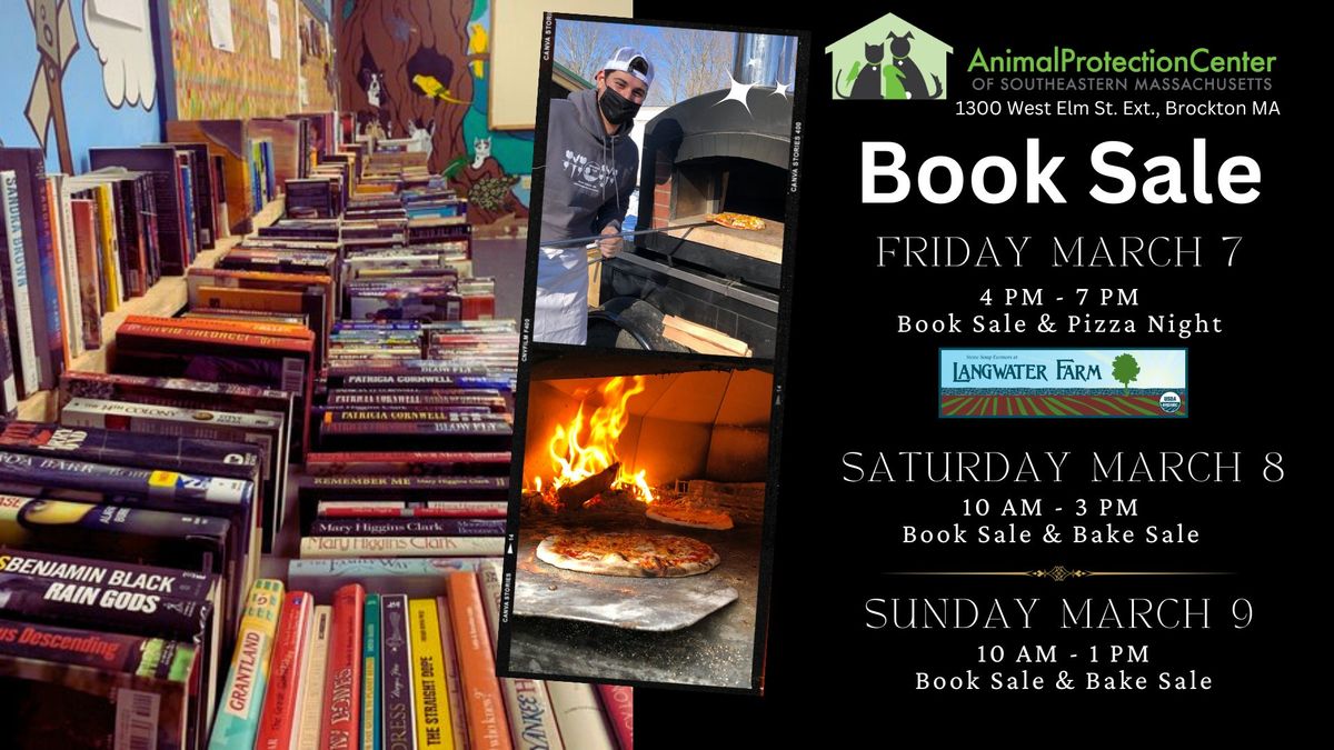 Book Sale & Pizza Night