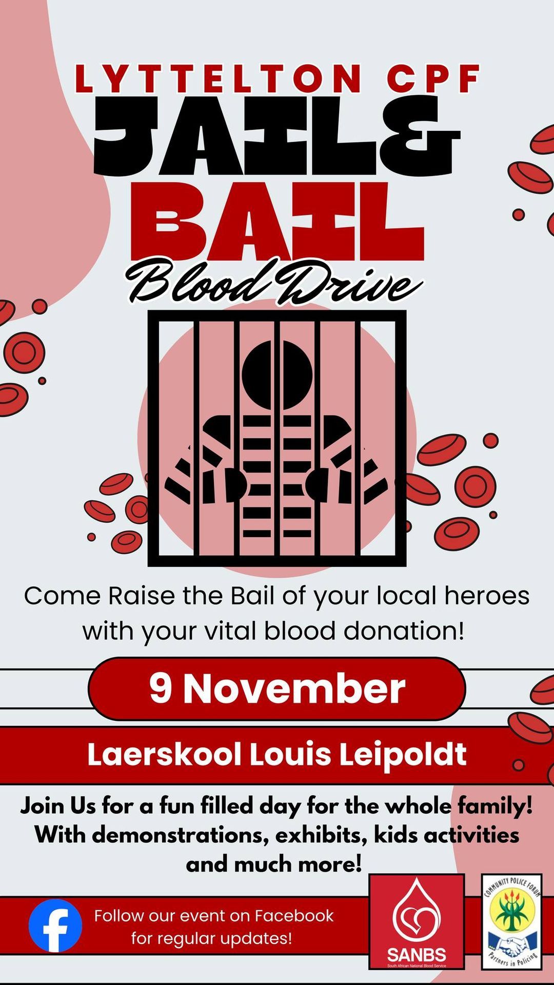 Lyttelton CPF Jail and Bail Blood Drive 2024