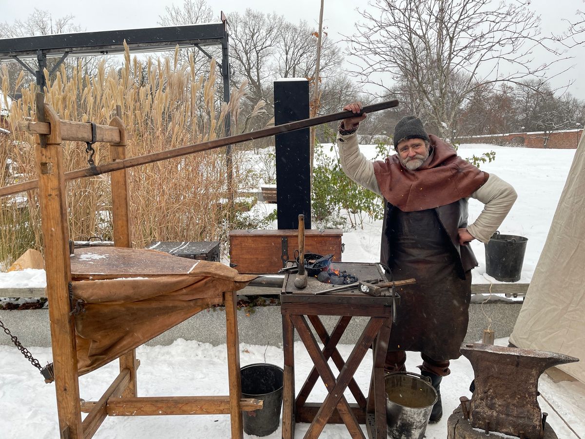 Vintermarknad hos The Viking Museum