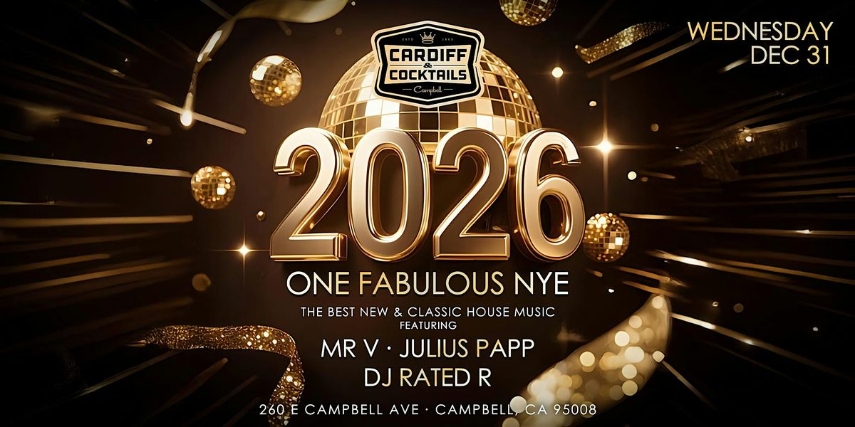 One Fabulous New Years Eve at Cardiff & Cocktails