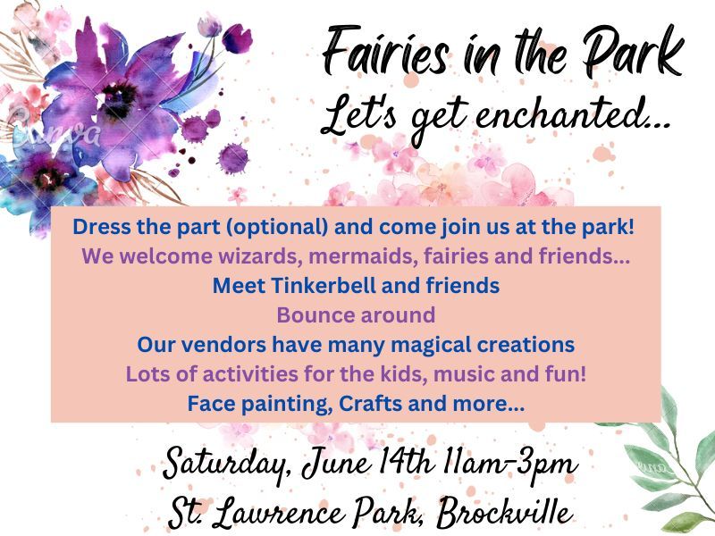 Fairies in the Park 2025