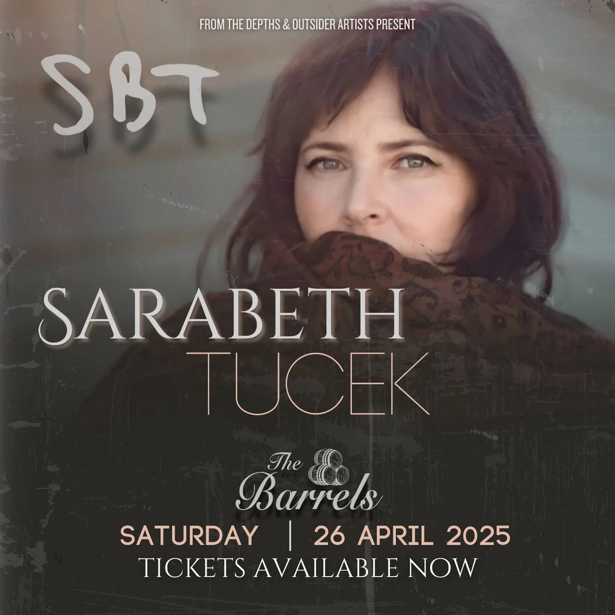 SBT (Sarabeth Tucek) + support in The Barrels