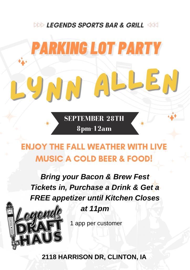 Parking Lot Party with Lynn Allen!