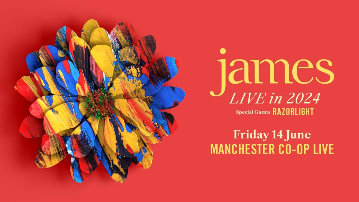 James Live At Manchester Co-Op Live