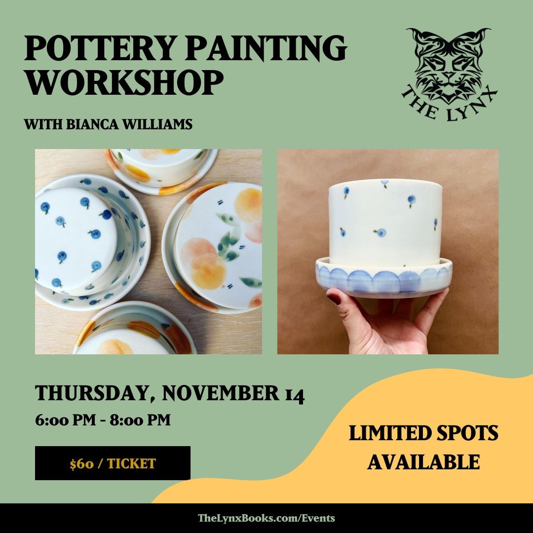 Pottery Painting Workshop