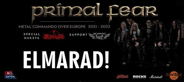 ELMARAD! Primal Fear - Budapest