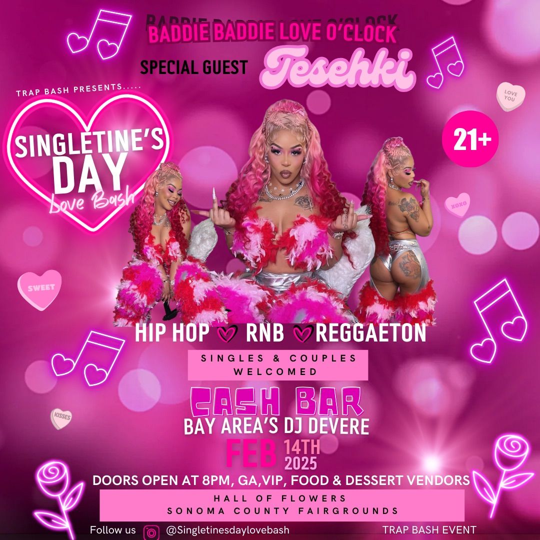 Singletines's Day Love Bash with special guest TESEHKI \ud83d\udc9c