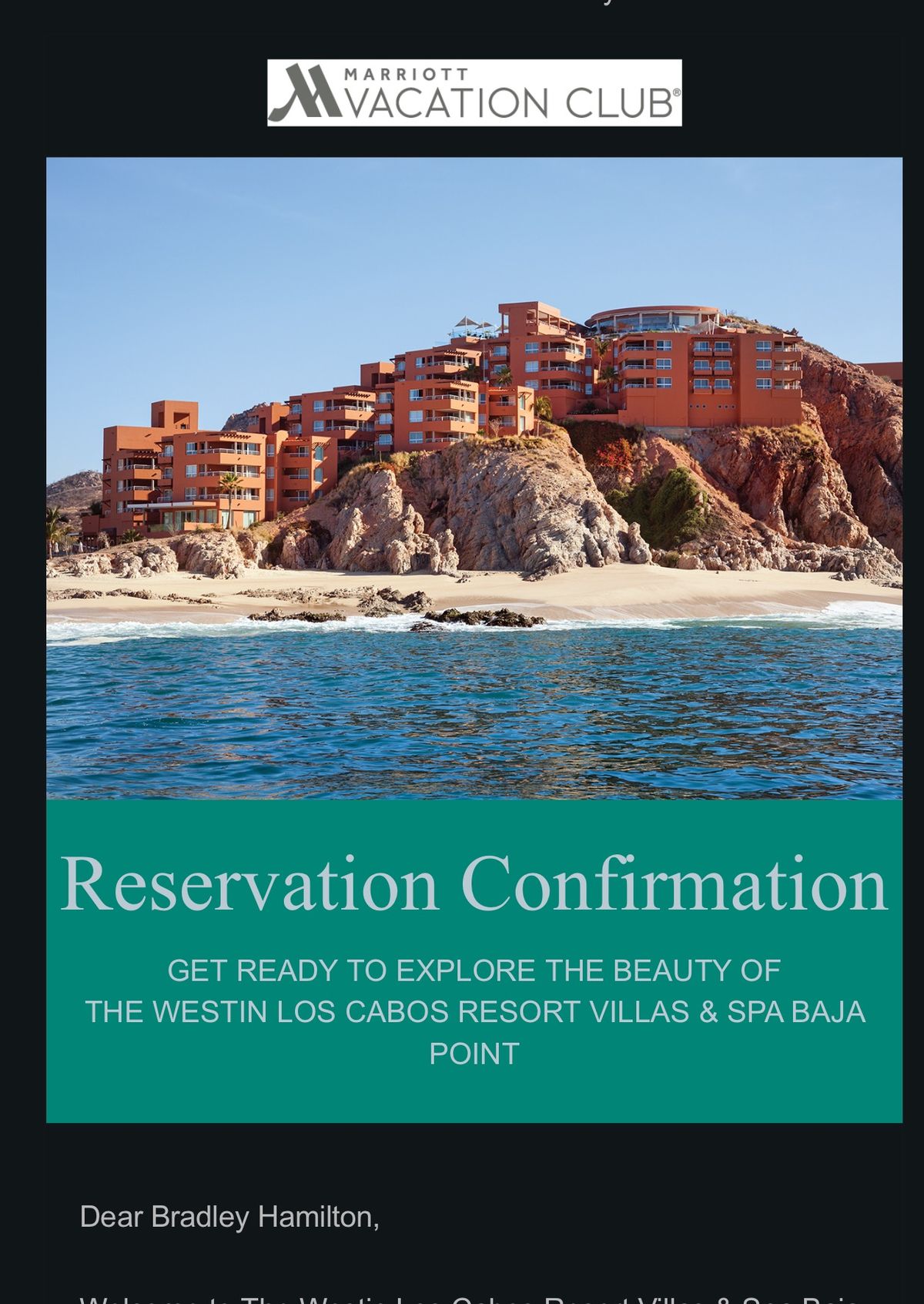 Open Booking at The Westin Los Cabos Resort 1\/7\/2025 to 1\/12\/2025 - $410 per night