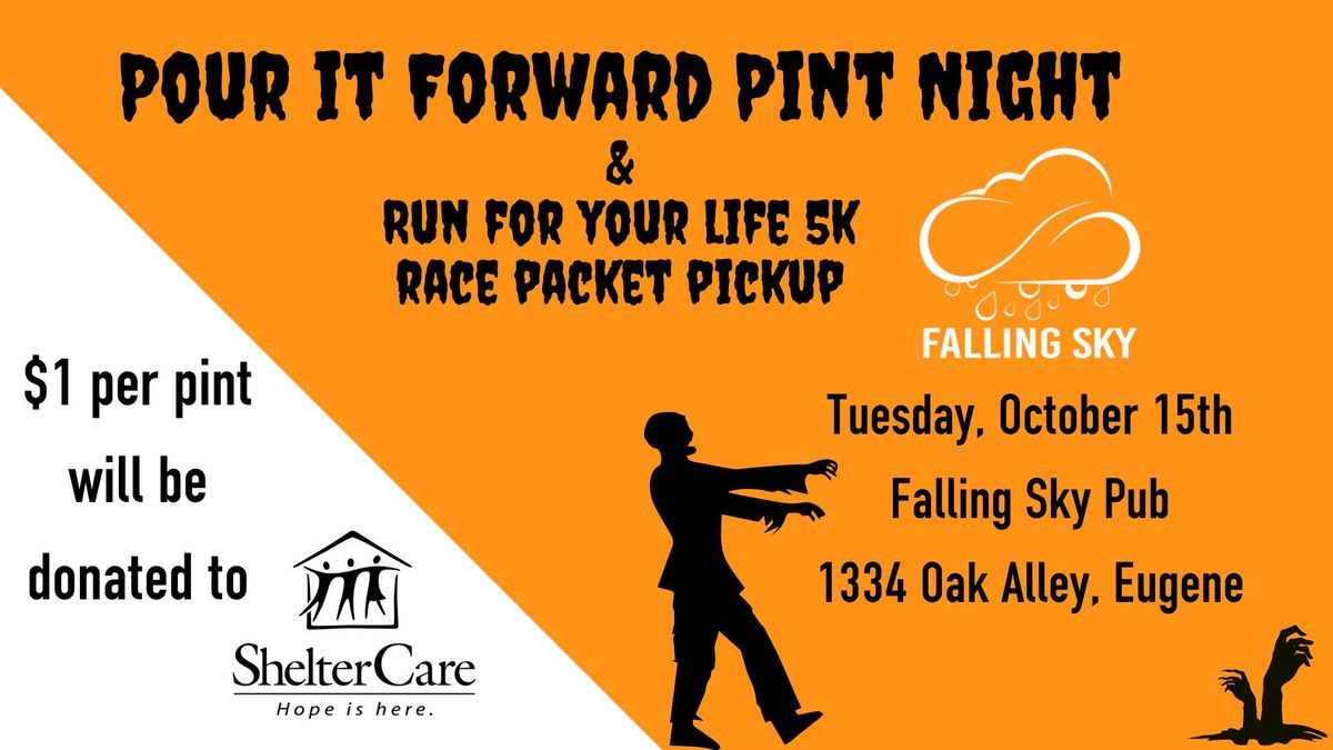 Pour it Forward Pint Night at Falling Sky Pub