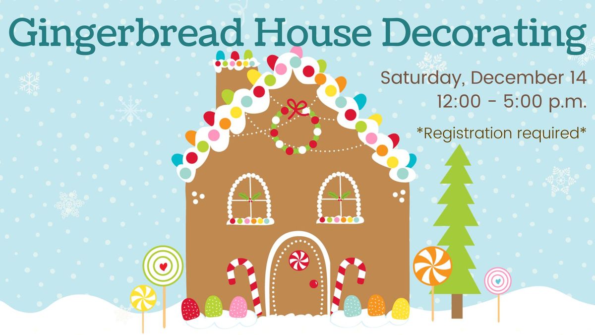 Gingerbread House Decorating