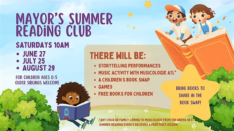 Mayor's Summer Reading Club @ The Nest