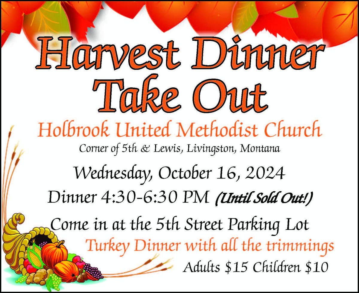 Harvest Dinner Take Out