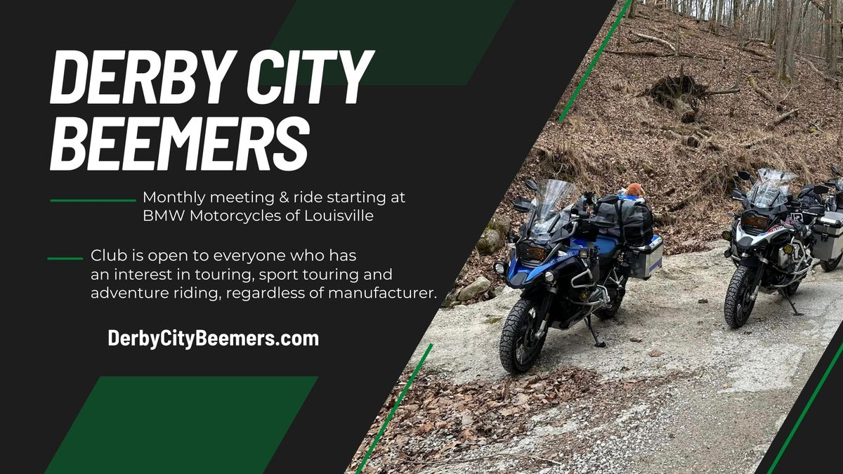 Monthly Ride & Meeting: May