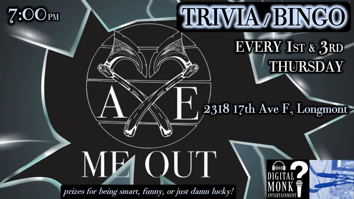 Trivia Night at Axe Me Out! \ud83c\udfaf\ud83e\udde0