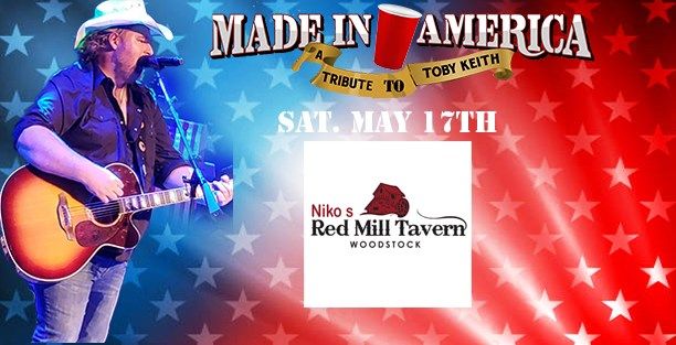 Toby Keith Tribute by Made In America LIVE at Nikos Red Mill -Woodstock IL