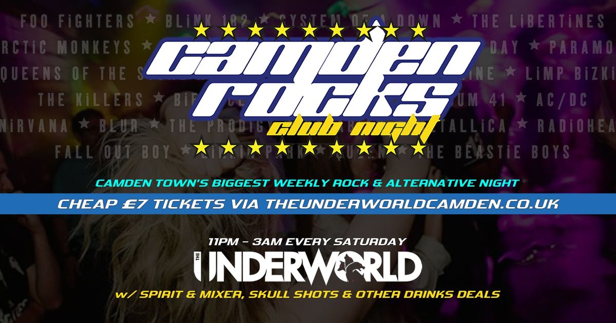Camden Rocks Club at The Underworld \u2605 London