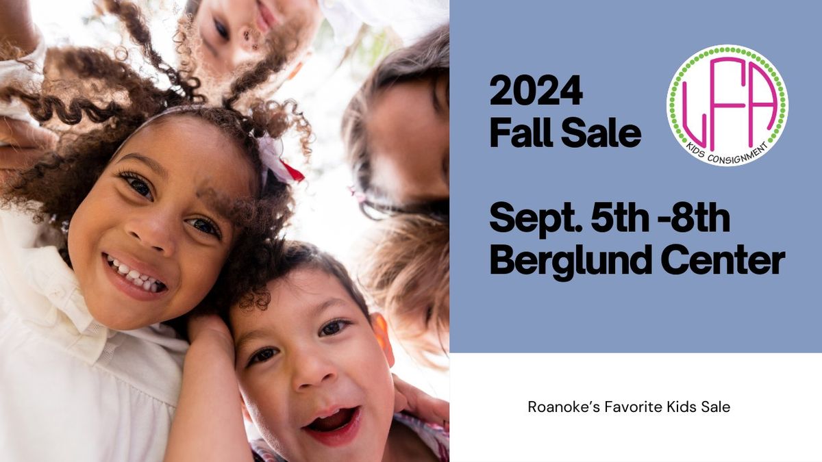 Roanoke's Favorite Kids Sale- LFA KIDS