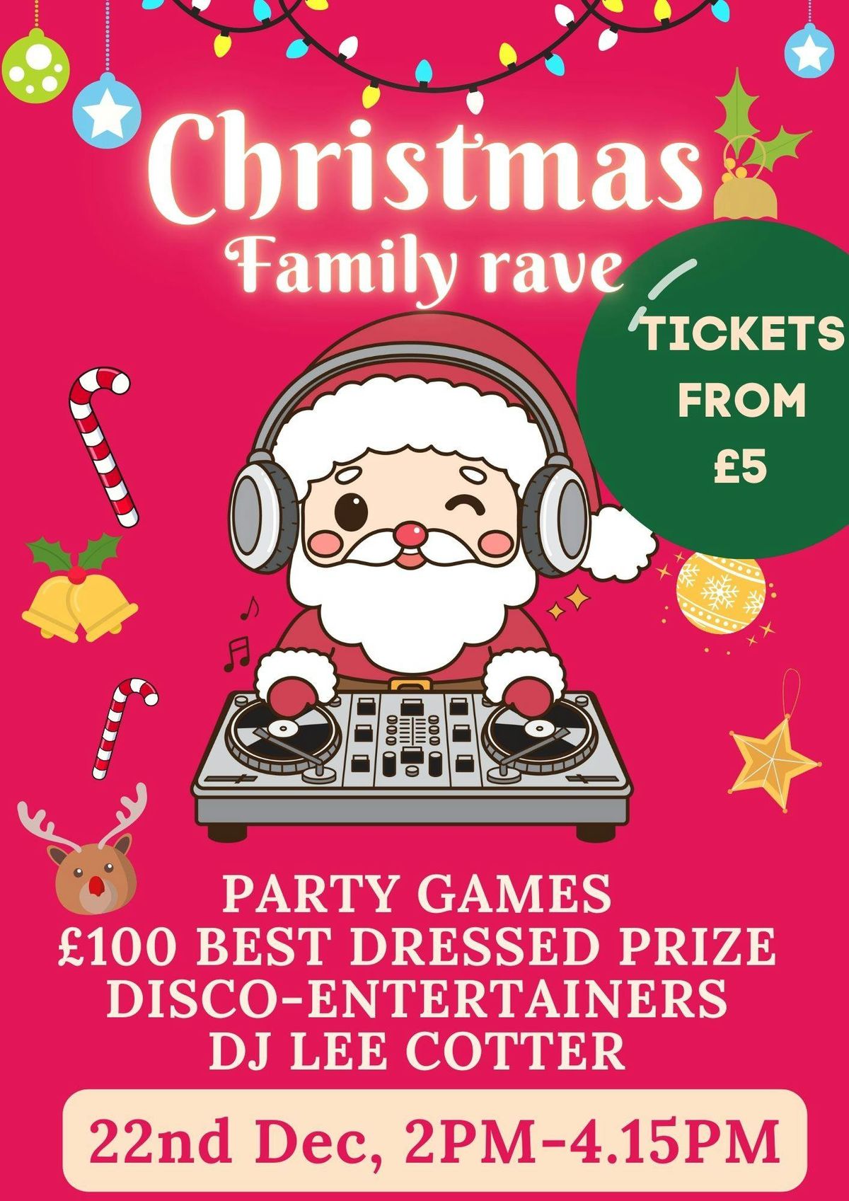 Family Christmas rave 