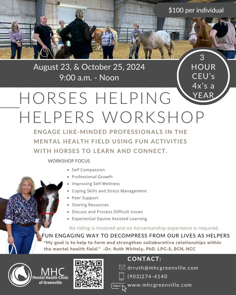 Horses Helping Helpers Workshop 