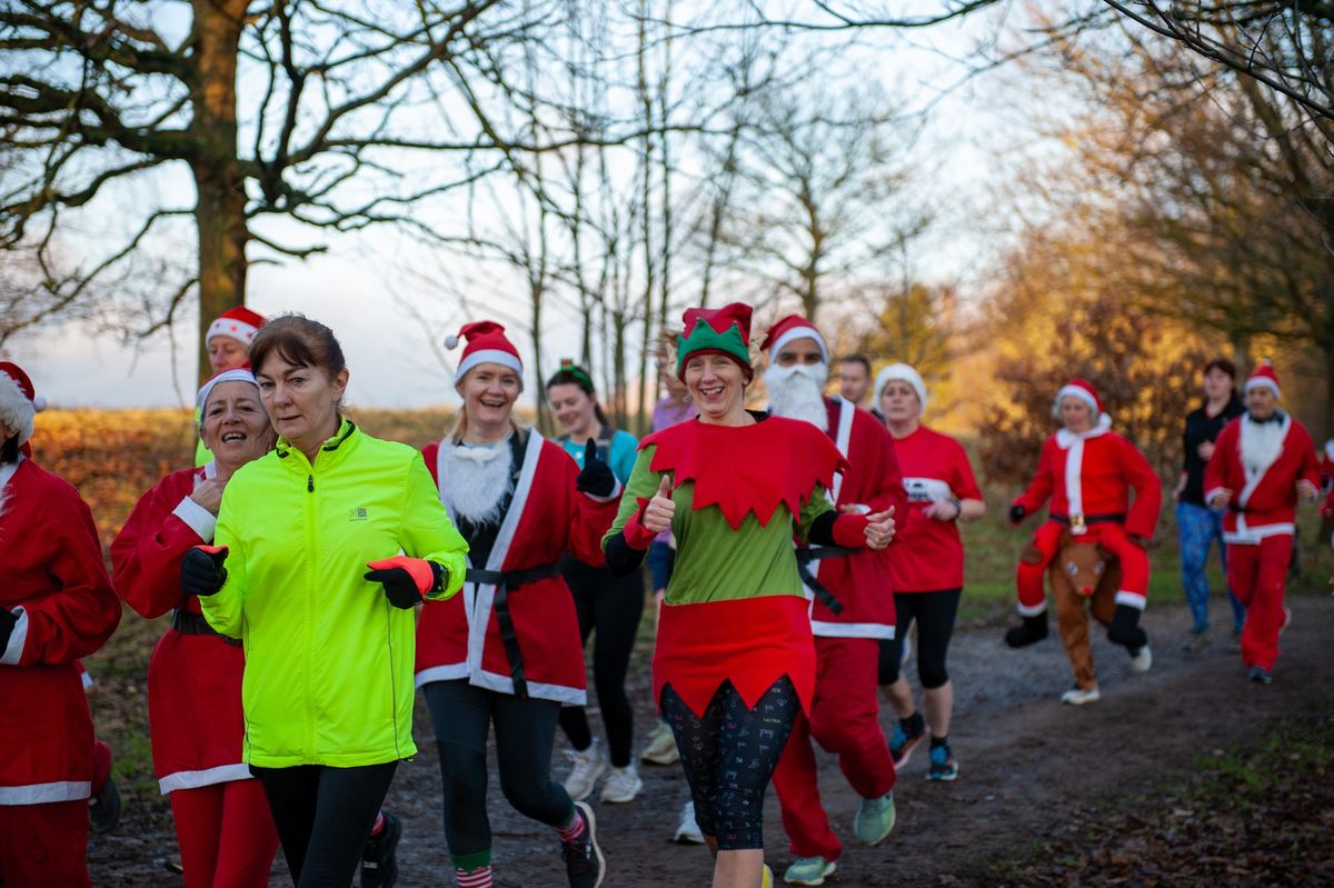 Santa Dash Parkrun Takeover - Bramley \ud83c\udf85