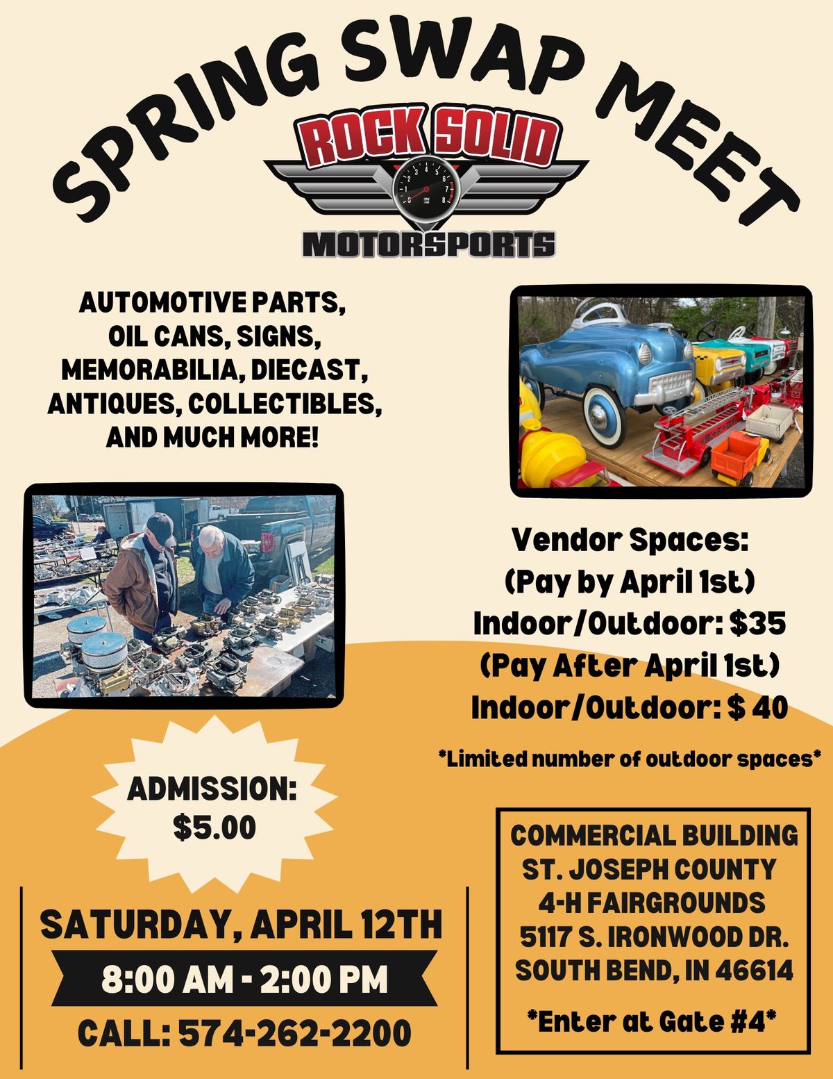 Rock Solid Spring Swap Meet 