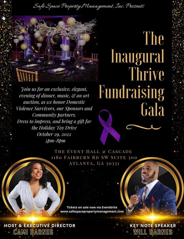 Inaugural Thrive Fundraising Gala