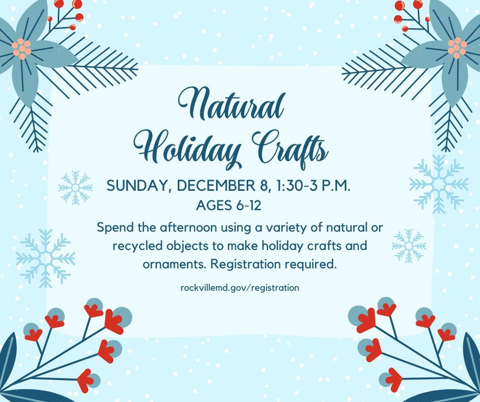 Natural Holiday Crafts