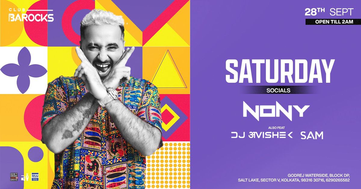 Saturday Socials ft. Dj Nony