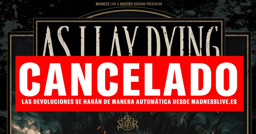 As I Lay Dying + Decapitated + Caliban + Left To Suffer (Barcelona)