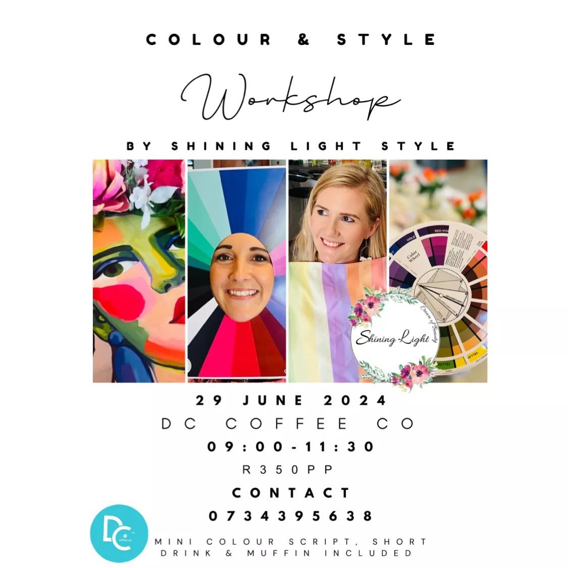 Bloom Colour & Style Workshop @ DC Coffee Co