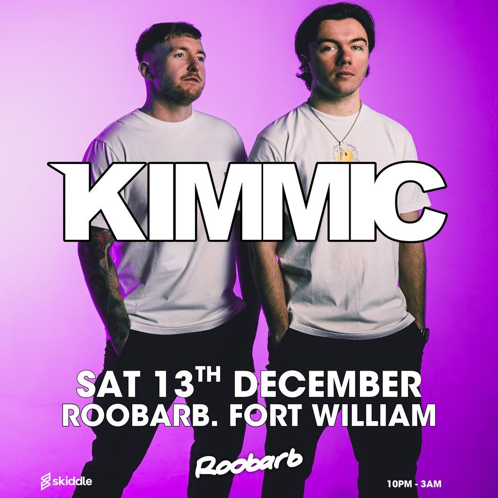 KIMMIC @ Roobarb - Sat 13th Dec (Wee Toon Tour)