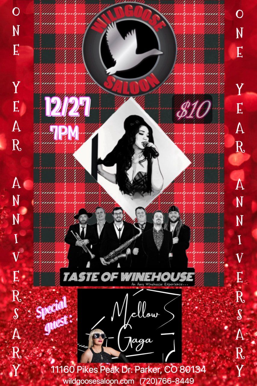 Taste of Winehouse ONE YEAR ANNIVERSARY \ud83c\udf89