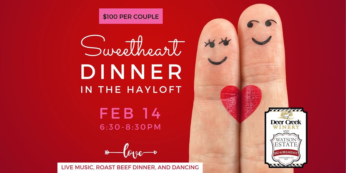 Sweetheart Dinner in the Hayloft