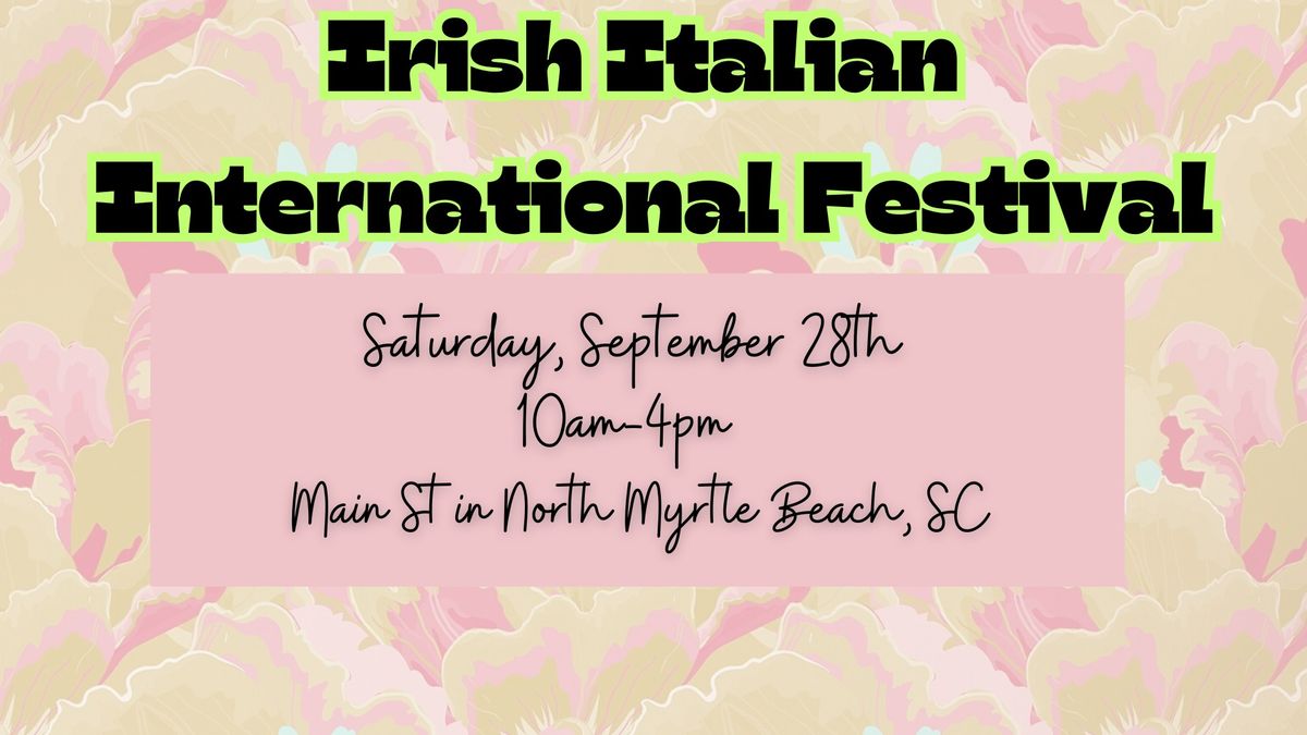 Irish Italian International Festival