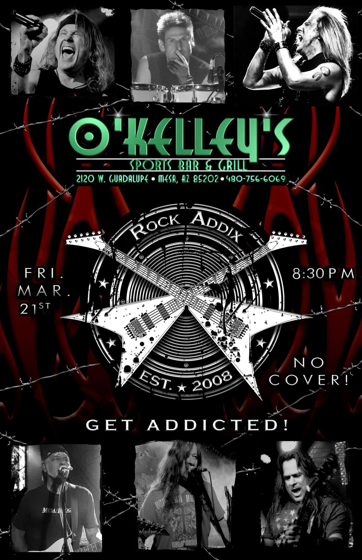 Rock Addix @ O'Kelley's!!!