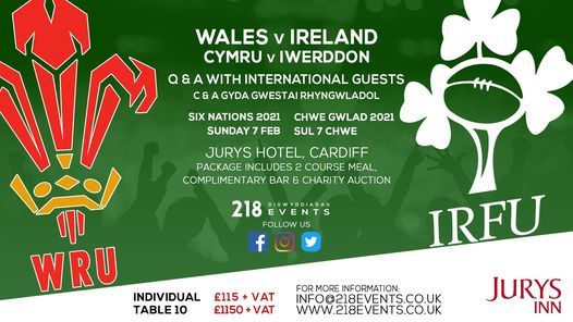 Wales v Ireland - Six Nations 2021
